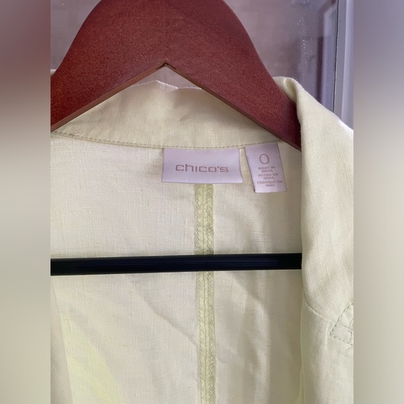 Chico’s Linen Blazer - Picture 4 of 7